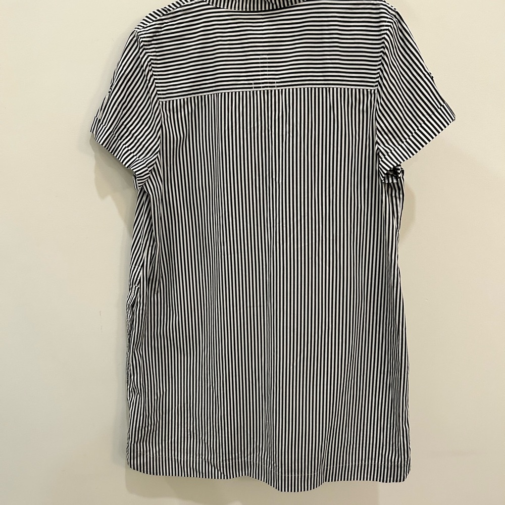 Vineyard Vines Shift dress NWT. Black and white stripes - Picture 6 of 6